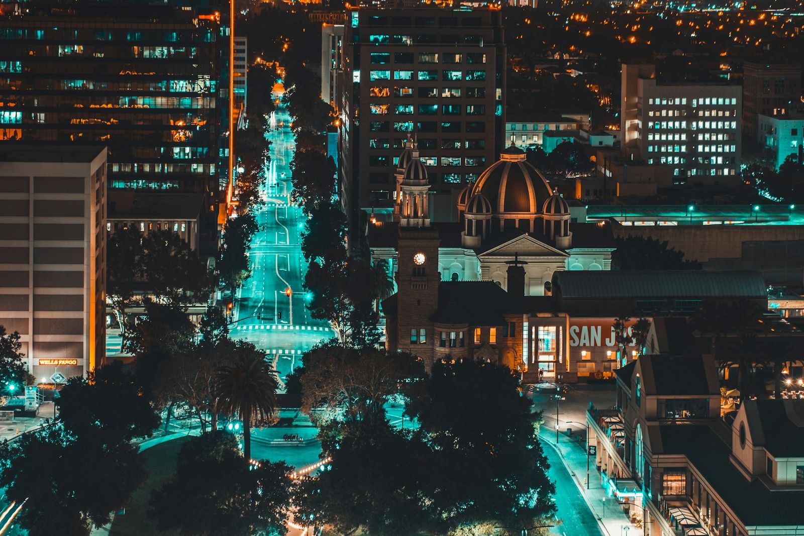 San Jose and Silicon Valley skyline