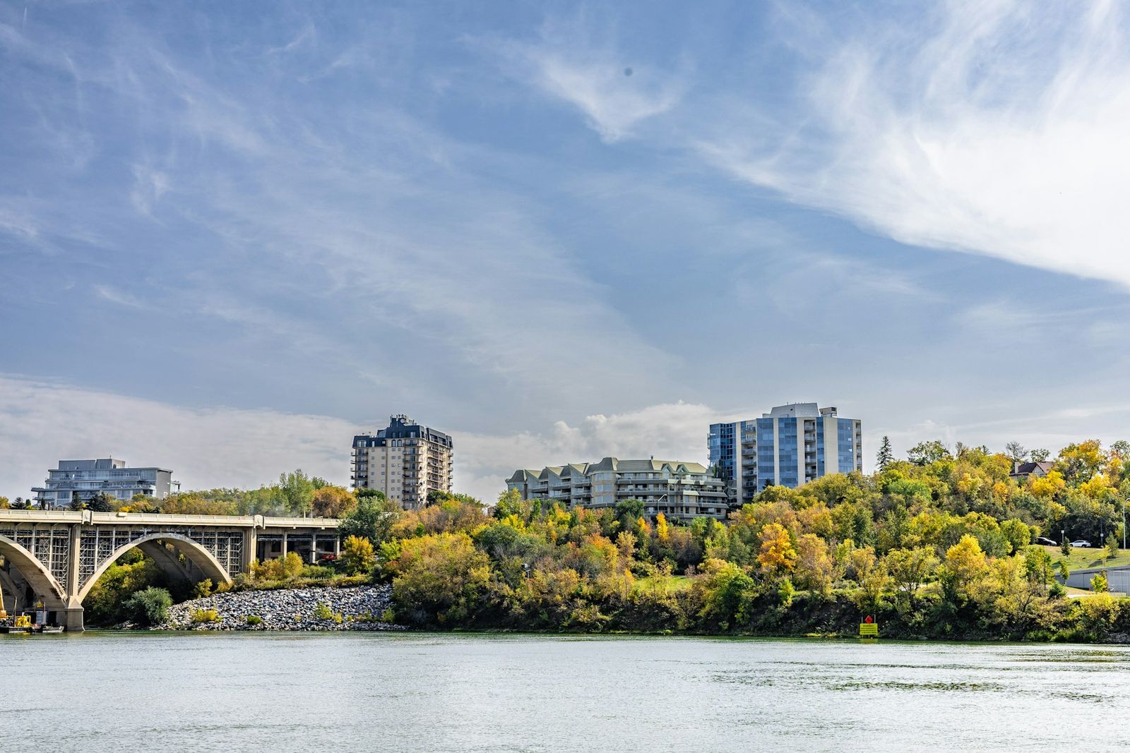 Saskatoon Broadway Bridge over the South Saskatchewan River